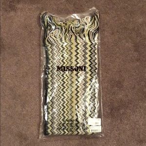 Missoni Thick Wool Fringe Scarf